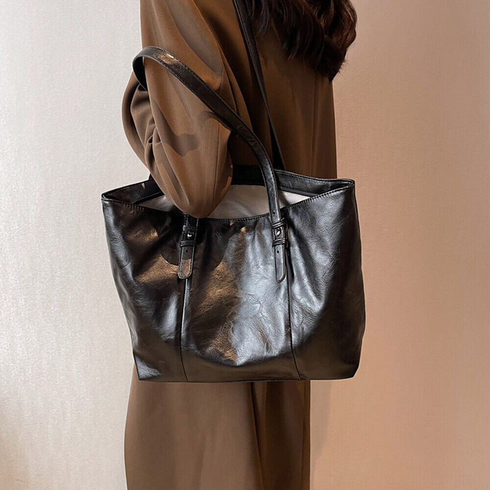 Women Lady Leather Handbag Shoulder Messenger Satchel Tote Crossbody Purse Bag 24Hr Smart